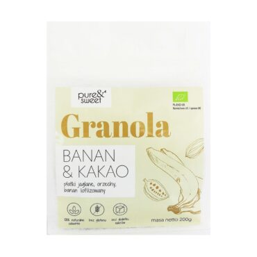 Pure&Sweet Granola Banan&Kakao