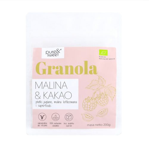 Pure&Sweet Granola Malina&Kakao