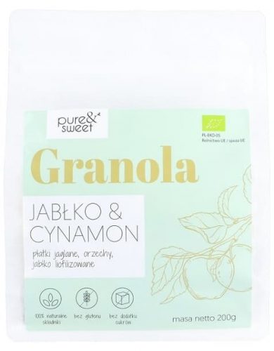 Granola Pure&Sweet Jablko&Cynamon